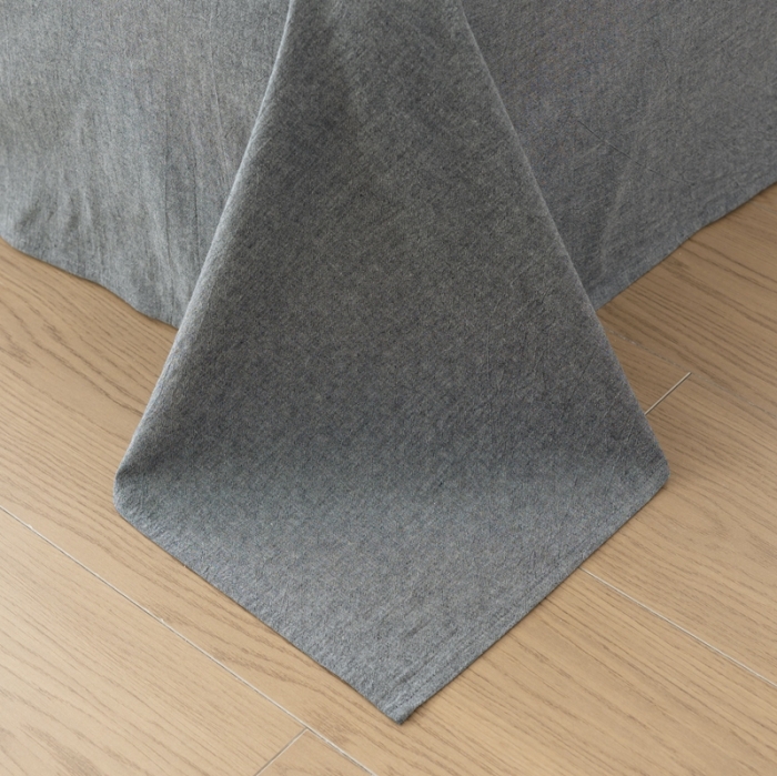 91家纺网 家纺一手货源 找家纺 安莱生活 2023四季款棉刺子大提花波西米亚风名族风四件套 波西米亚-深灰