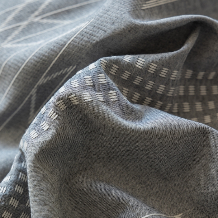 91家纺网 家纺一手货源 找家纺 安莱生活 2023四季款棉刺子大提花波西米亚风名族风四件套 波西米亚-深灰