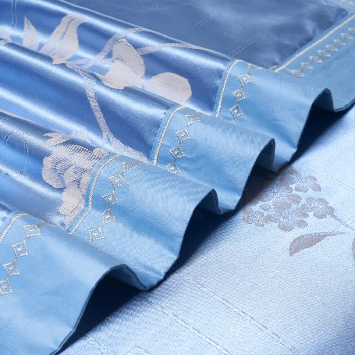 91家纺网 家纺一手货源 找家纺 天丝刺绣大提花四件套