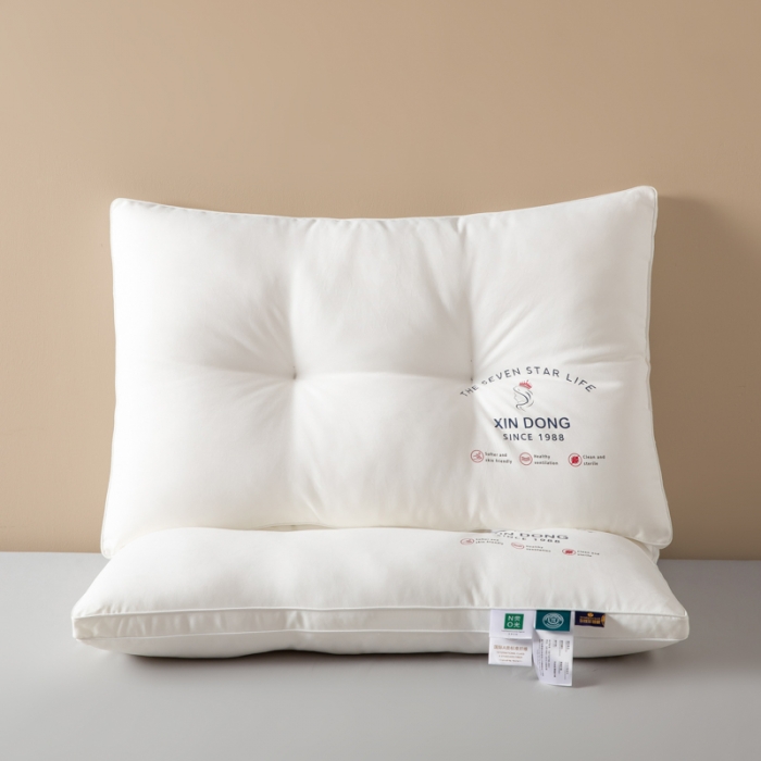 91家纺网 家纺一手货源 找家纺 （总）伊被源 2022新款100s安睡羽丝绒枕头枕芯