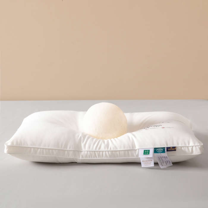 91家纺网 家纺一手货源 找家纺 （总）伊被源 2022新款100s安睡羽丝绒枕头枕芯