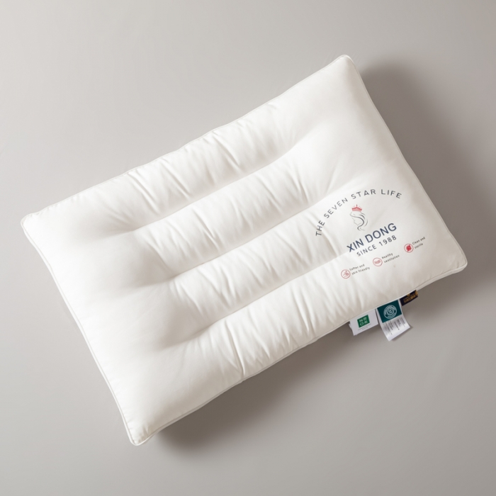 91家纺网 家纺一手货源 找家纺 伊被源 2022新款100s安睡羽丝绒枕头枕芯 48*74cm/个低枕