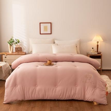 91家纺网 家纺一手货源 找家纺 （总）伊被源 2022新款A类贡缎提花大豆被被子被芯