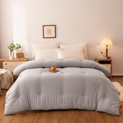 91家纺网 家纺一手货源 找家纺 （总）伊被源 2022新款A类贡缎提花大豆被被子被芯