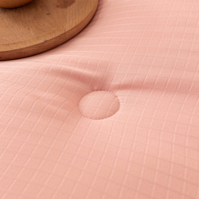 91家纺网 家纺一手货源 找家纺 伊被源 2022新款A类贡缎提花大豆被被子被芯 提花-粉玉色