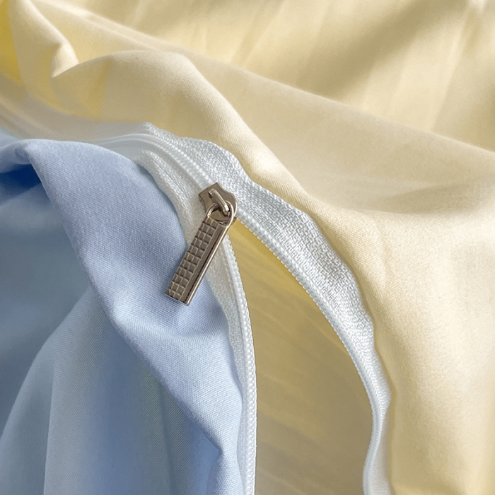 91家纺网 家纺一手货源 找家纺 总）贝拉梦 2023亲肤棉北欧简约风纯色双拼105G单品被套