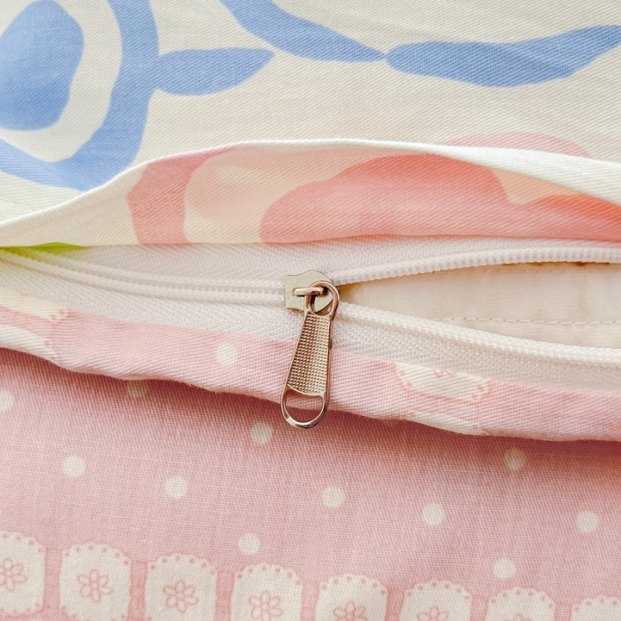 91家纺网 家纺一手货源 找家纺 曼之夏 （上新）2023春夏新款全棉印花四件套 彩笔成梦