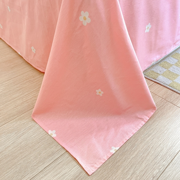 91家纺网 家纺一手货源 找家纺 曼之夏 （上新）2023春夏新款全棉印花四件套 兔语花香