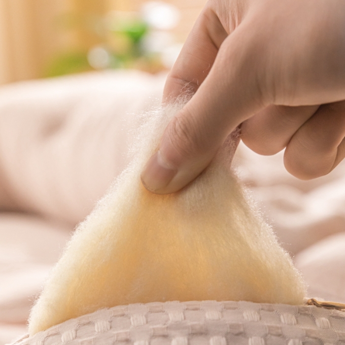 91家纺网 家纺一手货源 找家纺 伊被源 抗菌大豆被冬被春秋被被芯被子-华夫格A+ 星耀咖