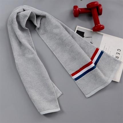 91家纺网 家纺一手货源 找家纺 安力森/诚臻酒店用品 2023新款男女健身速干运动毛巾 灰色