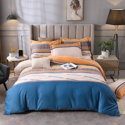 91家纺网 家纺一手货源 找家纺 （总）金纱玉纺 2022新款磨毛四件套