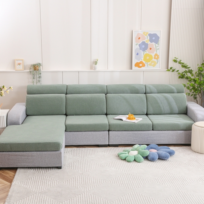 91家纺网 家纺一手货源 找家纺 （总）千彤沙发垫 2022新款提花自由生活系列弹力沙发套