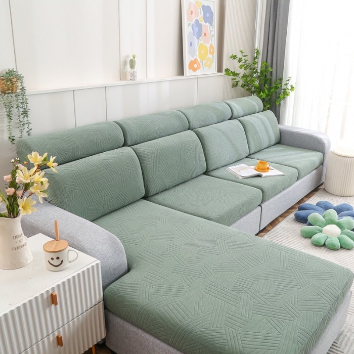 91家纺网 家纺一手货源 找家纺 （总）千彤沙发垫 2022新款提花自由生活系列弹力沙发套