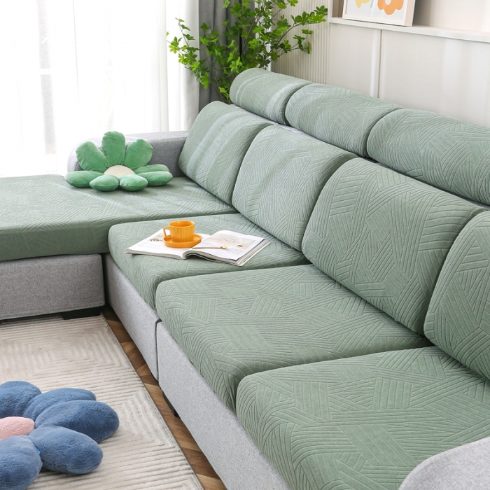 91家纺网 家纺一手货源 找家纺 （总）千彤沙发垫 2022新款提花自由生活系列弹力沙发套