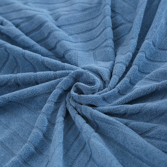 91家纺网 家纺一手货源 找家纺 千彤沙发垫 2022新款提花自由生活系列弹力沙发套 水蓝