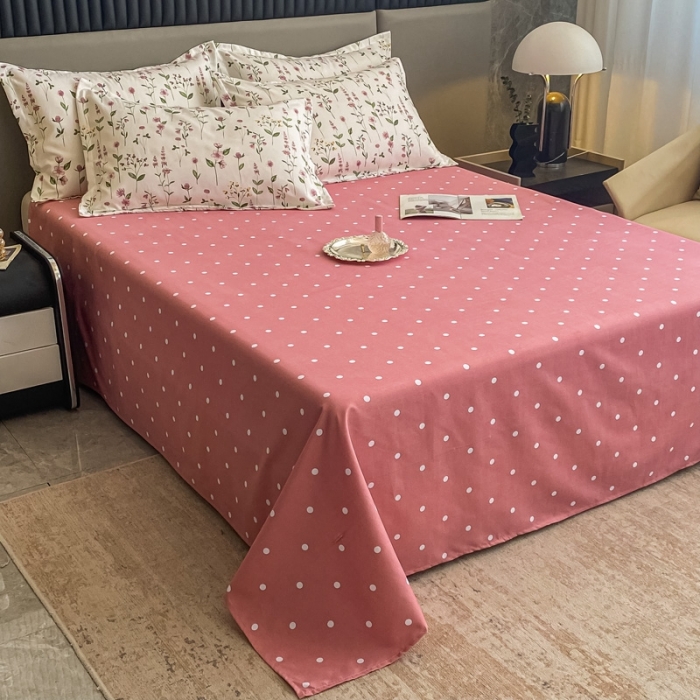 91家纺网 家纺一手货源 找家纺 棠颂 2023新款高克重加厚植物羊绒斜纹磨毛单被套 瑶芳