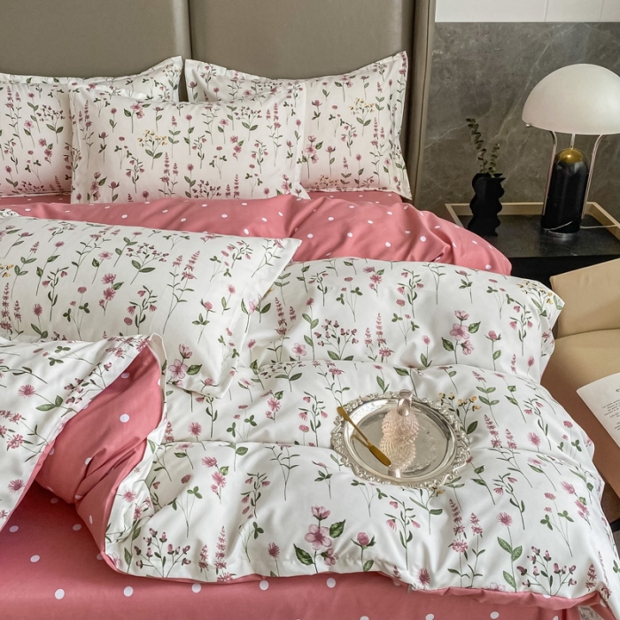 91家纺网 家纺一手货源 找家纺 棠颂 2023新款高克重加厚植物羊绒斜纹磨毛单被套 瑶芳