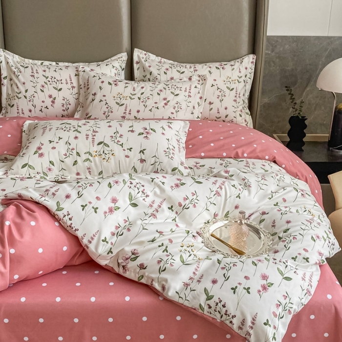 91家纺网 家纺一手货源 找家纺 棠颂 2023新款高克重加厚植物羊绒斜纹磨毛单被套 瑶芳