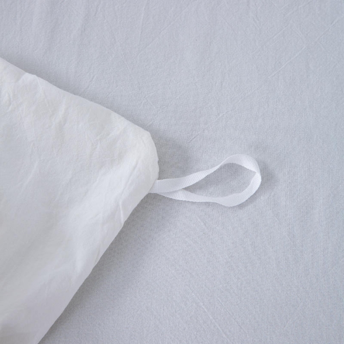 91家纺网 家纺一手货源 找家纺 全棉无印色织水洗棉四件套良品纯棉日式简约宿舍学生三件套纯白