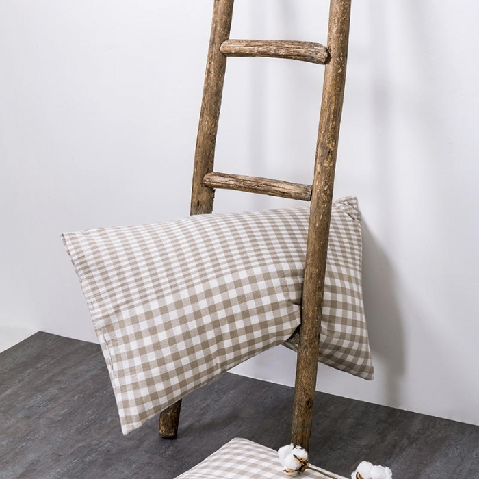 91家纺网 家纺一手货源 找家纺 全棉无印色织水洗棉四件套良品纯棉日式宿舍学生三件套 渐变米格