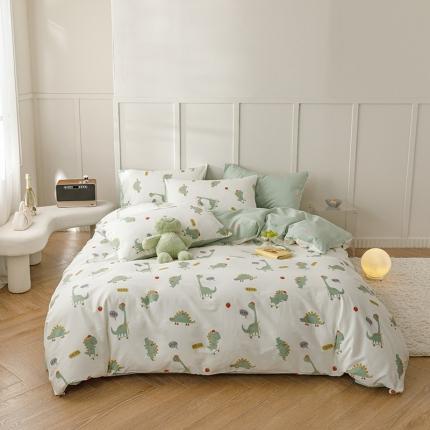 91家纺网 家纺一手货源 找家纺 （总）简宜家居 2022新款13070纯棉40支斜纹四件套