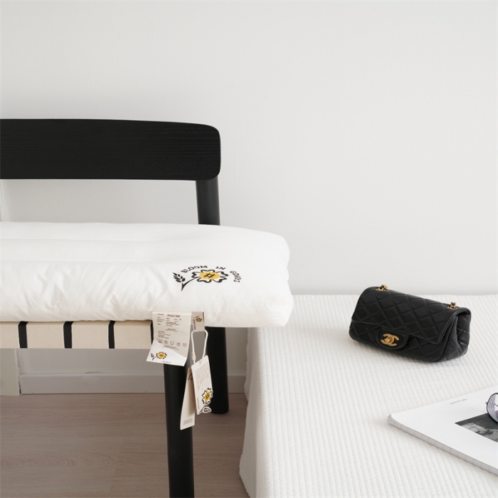 91家纺网 家纺一手货源 找家纺 （总）觉物 2022新款全棉无染原棉民宿枕芯-花开的日子