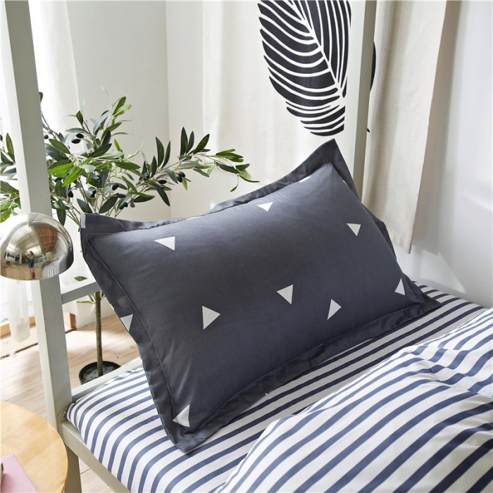 91家纺网 家纺一手货源 找家纺 曼璐 2025新款宿舍学生床笠三件套 爱巢