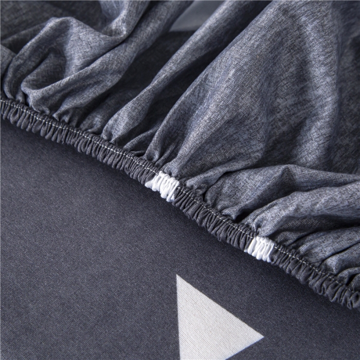 91家纺网 家纺一手货源 找家纺 曼璐 2025新款宿舍学生床笠三件套 爱巢