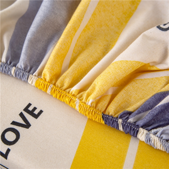 91家纺网 家纺一手货源 找家纺 曼璐 2025新款宿舍学生床笠三件套 缤纷色彩