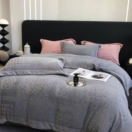 91家纺网 家纺一手货源 找家纺 （总）宜代光年 2023新款轻奢德绒伊卡洛斯系列四件套