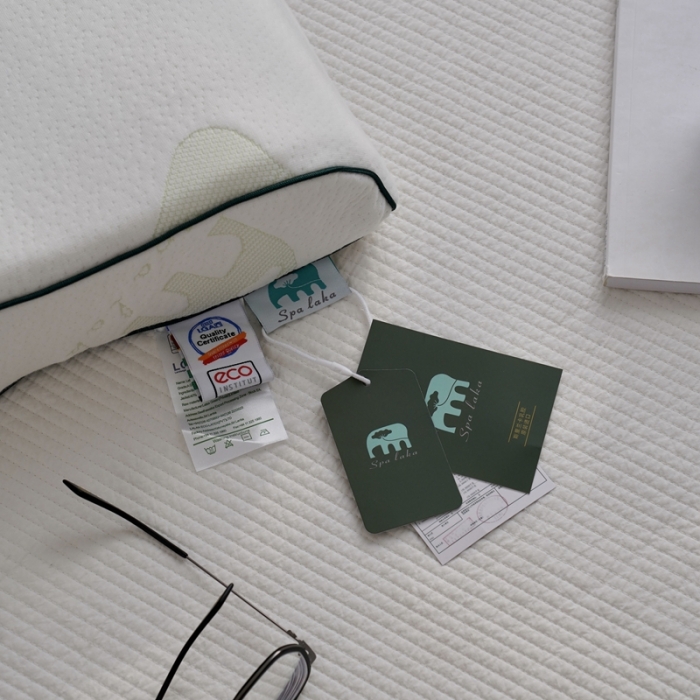 91家纺网 家纺一手货源 找家纺 （总）觉物 新款斯里兰卡进口乳胶枕系列波浪枕40*60cm