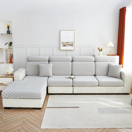 91家纺网 家纺一手货源 找家纺 （总）逐日沙发套 2023新款提花绒-织艺系列沙发笠