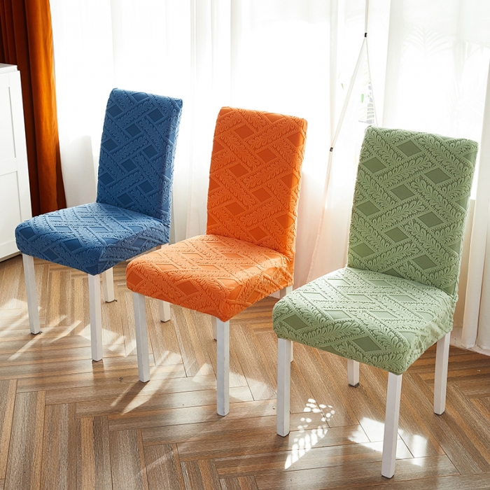 91家纺网 家纺一手货源 找家纺 逐日沙发套 2023新款提花绒藤条椅套 拼色