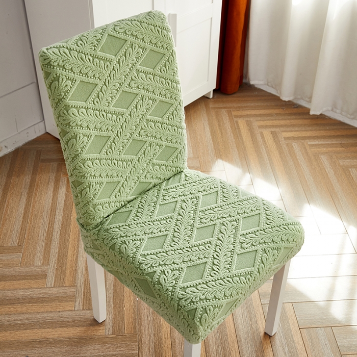 91家纺网 家纺一手货源 找家纺 逐日沙发套 2023新款提花绒藤条椅套 滕条-抹茶色