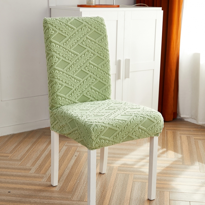 91家纺网 家纺一手货源 找家纺 逐日沙发套 2023新款提花绒藤条椅套 滕条-抹茶色