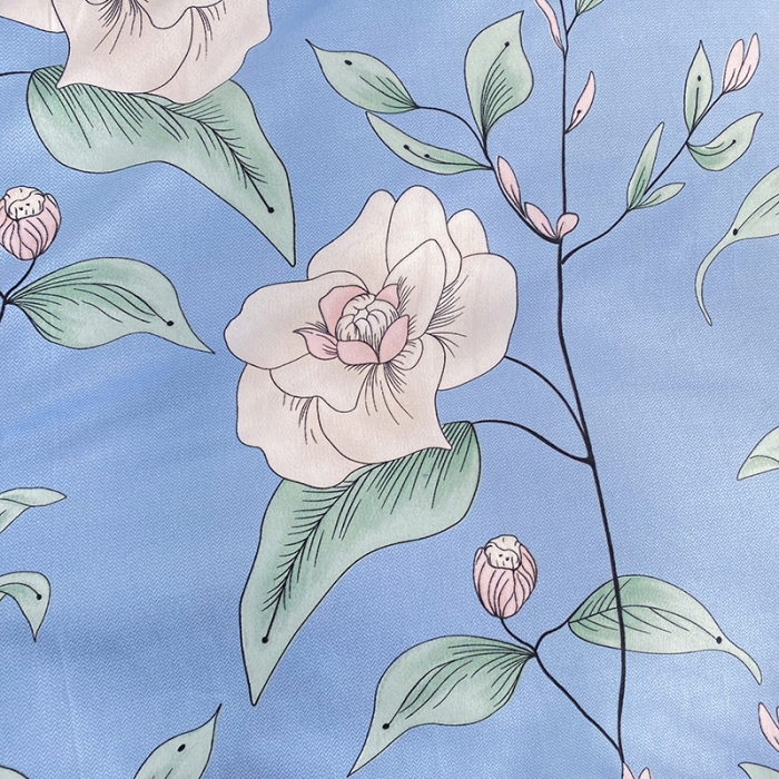 91家纺网 家纺一手货源 找家纺 金盛皇朝2025新款加厚亲肤床裙夹棉单件三件套四件套梦露花园