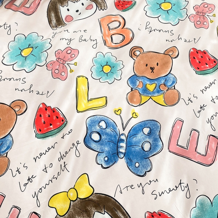 91家纺网 家纺一手货源 找家纺 金盛皇朝2025新款加厚亲肤床裙夹棉单件三件套四件套樱桃丸子