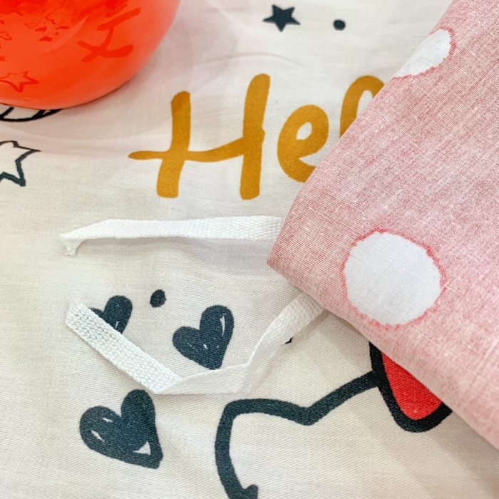 91家纺网 家纺一手货源 找家纺 朵希曼2025新款全棉三丽鸥卡通印花系列四件套 糖果凯蒂