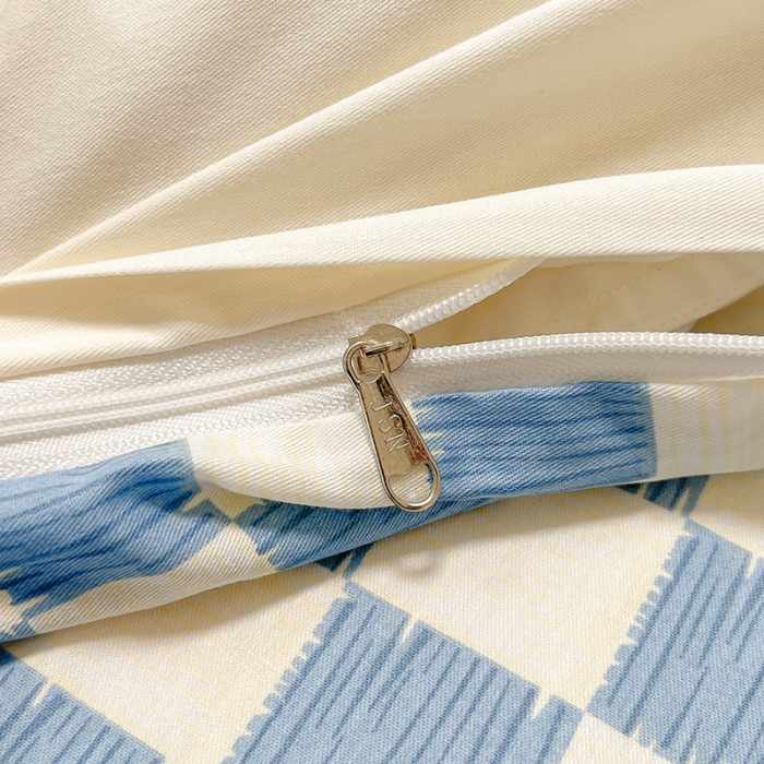 91家纺网 家纺一手货源 找家纺 金丝鸟 2023春夏新品舒适全棉斜纹四件套 变形战士