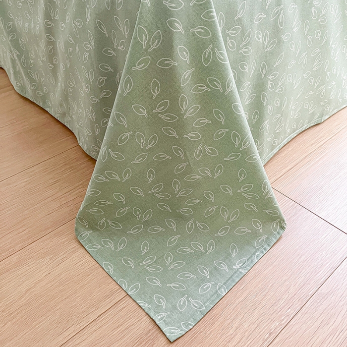 91家纺网 家纺一手货源 找家纺 金丝鸟 2023春夏新品舒适全棉斜纹四件套 罗曼花园