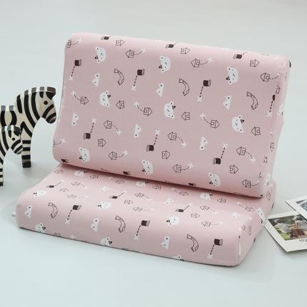 91家纺网 家纺一手货源 找家纺 （总）其乐 2023新款全棉针织波浪款儿童枕超30天不退不换