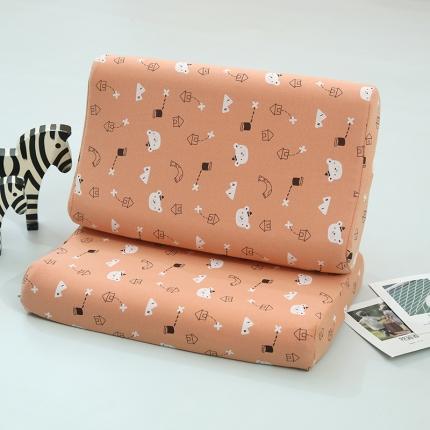 91家纺网 家纺一手货源 找家纺 （总）其乐 2023新款全棉针织波浪款儿童枕超30天不退不换