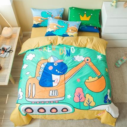 91家纺网 家纺一手货源 找家纺 （总）涵宸 新款大版全棉平网多规格四件套