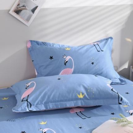 91家纺网 家纺一手货源 找家纺 圣锦 全棉单枕套 爱情鸟