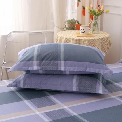 91家纺网 家纺一手货源 找家纺 圣锦 全棉单枕套 罗马假日-紫