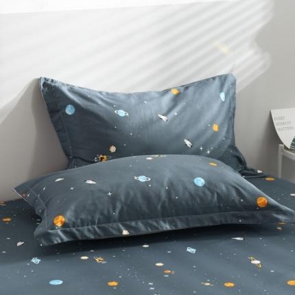 91家纺网 家纺一手货源 找家纺 圣锦 全棉单枕套 探索宇宙