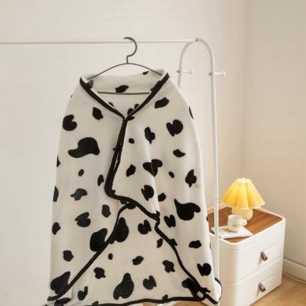 91家纺网 家纺一手货源 找家纺 美伦美焕直播爆款加厚小清新牛奶绒空调毯披肩毯午睡毛毯奶牛宝宝