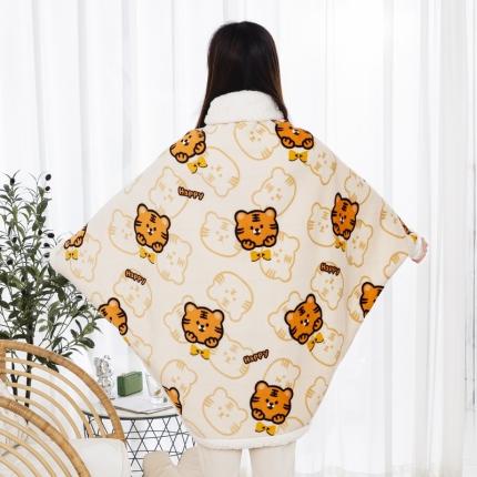 91家纺网 家纺一手货源 找家纺 （总）美伦美焕 2022新款多功能懒人披肩毯