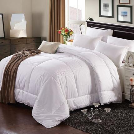 91家纺网 家纺一手货源 找家纺 棉立方酒店被芯全白被芯全棉被芯宾馆被芯酒店被子宾馆被子纯白被子全白被子