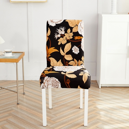 91家纺网 家纺一手货源 找家纺 （总）共鸣 2022新款牛奶丝印花系列椅套（新增花色）